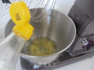 可可戚风裸蛋糕（八寸）的做法步骤：8