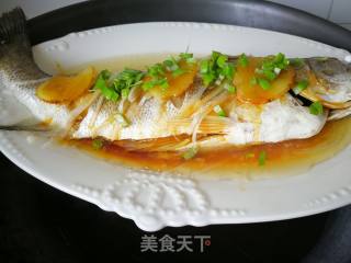 清蒸海鲈鱼的做法步骤：8