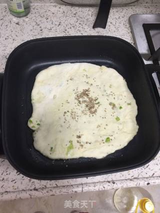 葱香烙饼的做法步骤：5