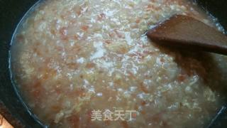 番茄蛋花面疙瘩汤的做法步骤：9