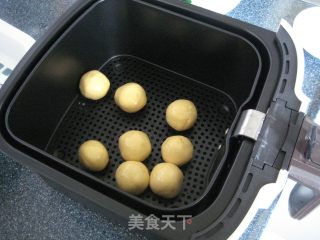 红薯糯米丸——空气炸锅版 省时又少油的做法步骤：8