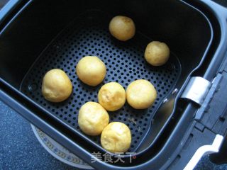 红薯糯米丸——空气炸锅版 省时又少油的做法步骤：10
