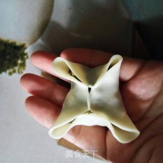 韭菜香干瘦肉饺子的做法步骤：10