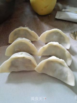 韭菜香干瘦肉饺子的做法步骤：13