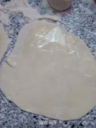 家常葱油饼的做法步骤：7