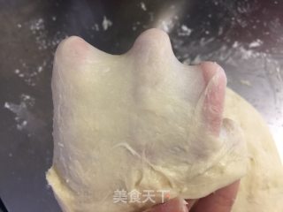 肉松面包卷的做法步骤：3