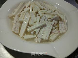 牛肉碎蒸芋丝的做法步骤：4