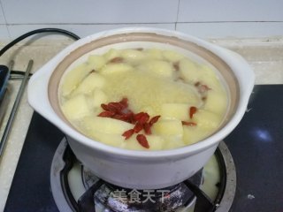 苹果小米粥的做法步骤：6