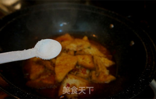 香辣肉末豆腐角-----下饭神器的做法步骤：15