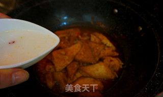 香辣肉末豆腐角-----下饭神器的做法步骤：16