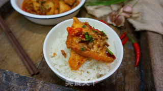 香辣肉末豆腐角-----下饭神器的做法步骤：19