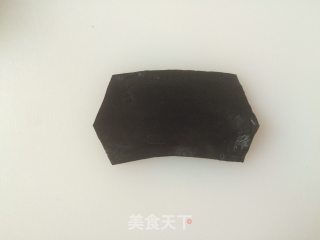 餐盘画满族女子的做法步骤：3
