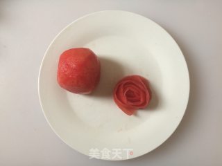 餐盘画满族女子的做法步骤：4