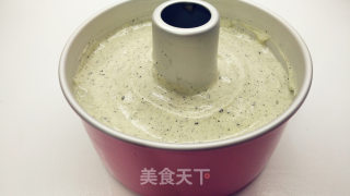 龙猫黑芝麻戚风蛋糕的做法步骤：8