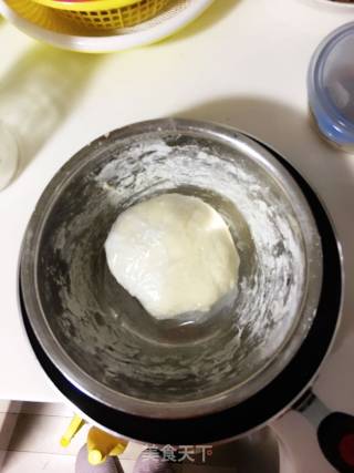 葱油半烫面饼的做法步骤：2