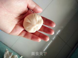 肉松麻薯蛋黄酥的做法步骤：5