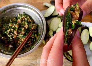 香酥茄盒的做法步骤：7