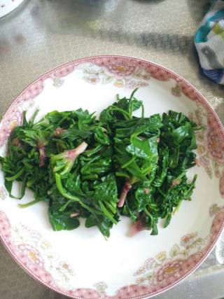菠菜蘑菇鸡蛋汤的做法步骤：5