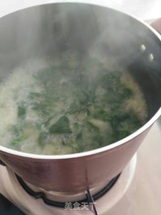 菠菜蘑菇鸡蛋汤的做法步骤：11