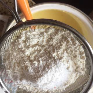 橙香松饼的做法步骤：4