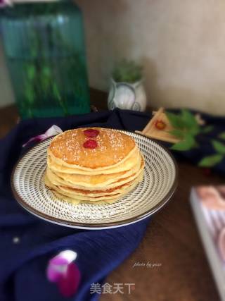 橙香松饼的做法步骤：10