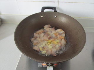 咸肉花菜干锅的做法步骤：6