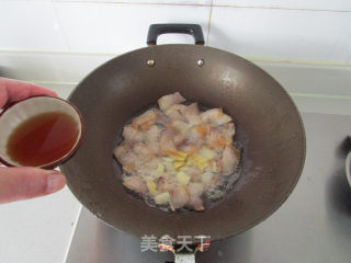 咸肉花菜干锅的做法步骤：7