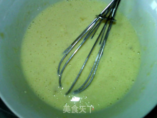 淡奶油香蕉松糕的做法步骤：5