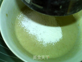 淡奶油香蕉松糕的做法步骤：6