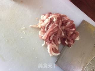 肉丝莴笋的做法步骤：2