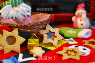 蔓越莓玻璃糖饼干的做法步骤：10