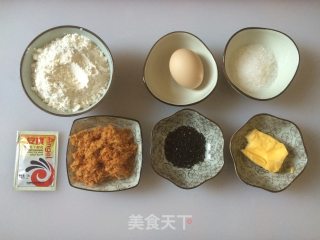 肉松小餐包的做法步骤：1
