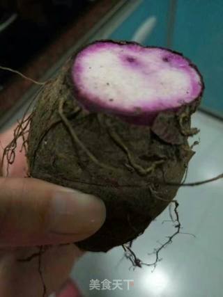紫薯饼的做法步骤：1
