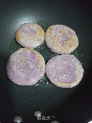 紫薯饼的做法步骤：6