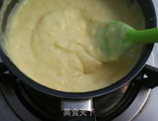 日式豆乳芒果盒子蛋糕的做法步骤：6