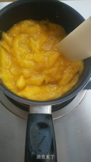 日式豆乳芒果盒子蛋糕的做法步骤：10