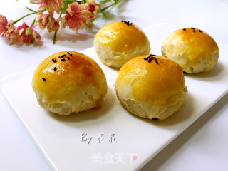 蛋黄酥的做法步骤：18