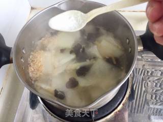 虾皮木耳冬瓜汤的做法步骤：9