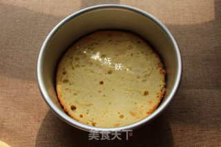 香橙慕斯蛋糕的做法步骤：8