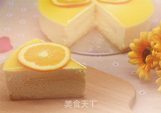 香橙慕斯蛋糕的做法步骤：15