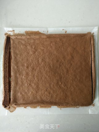 摩卡酥粒巧克力蛋糕卷的做法步骤：20