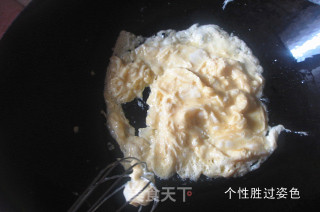 青菜鸡蛋面的做法步骤：3