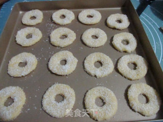 椰丝圈圈饼干的做法步骤：10
