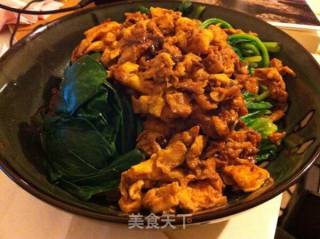 蛋酱菠菜的做法步骤：4