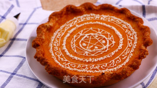 奇异博士主题——魔法护盾南瓜派的做法步骤：29