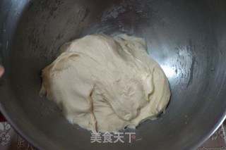 咸肉披萨的做法步骤：5