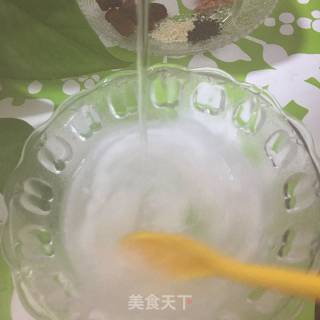 清新营养早餐藕粉羹的做法步骤：5