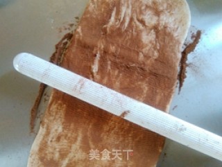 椰蓉可可土司的做法步骤：10