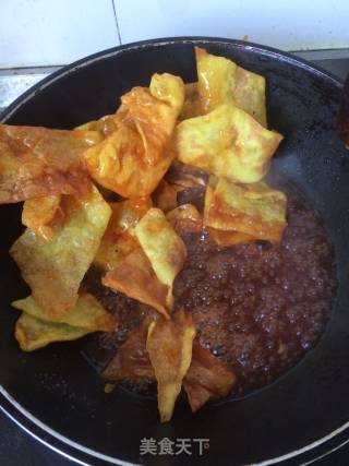 糖醋大铬渣各扎饹馇的做法步骤：8