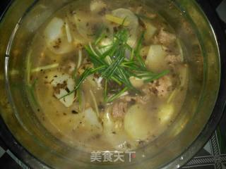 腌菜土豆汤的做法步骤：7